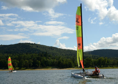 Voile au Lac de Saint-Férréol