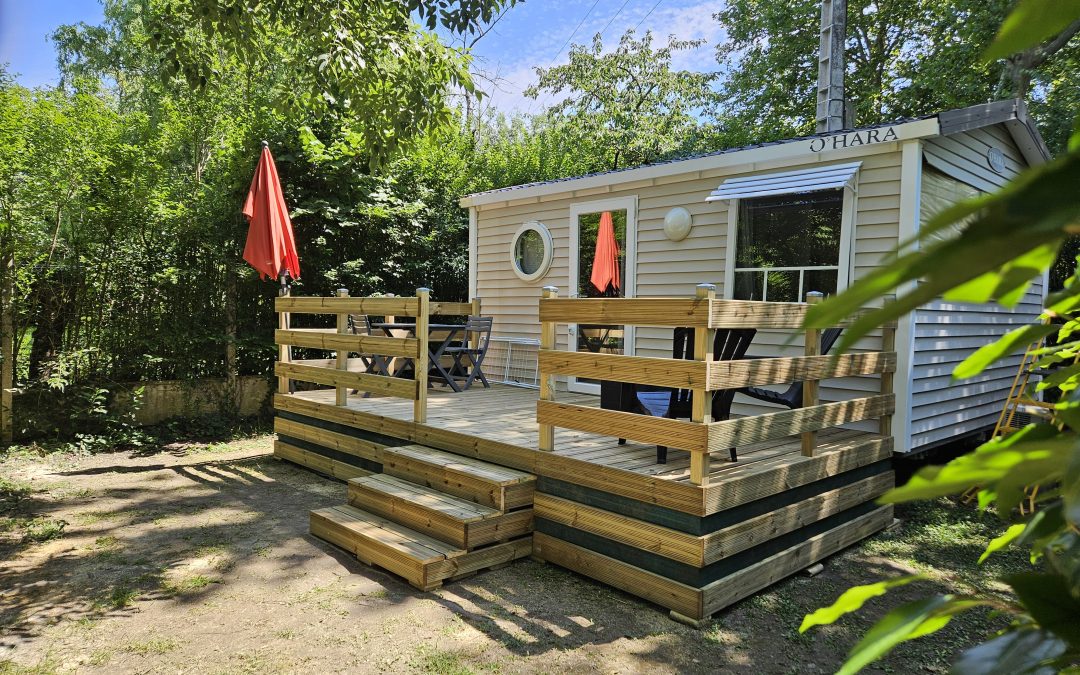 Location Mobil-Home 1 chambre O’HARA 504 avec Clim 2/3 Personnes